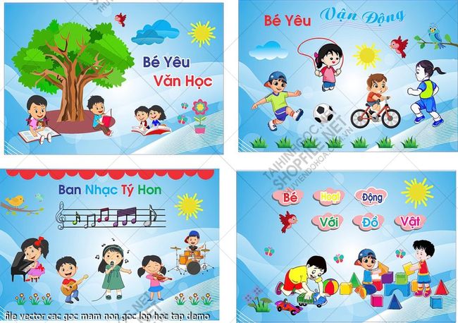file vector cac goc mam non goc lop hoc tap